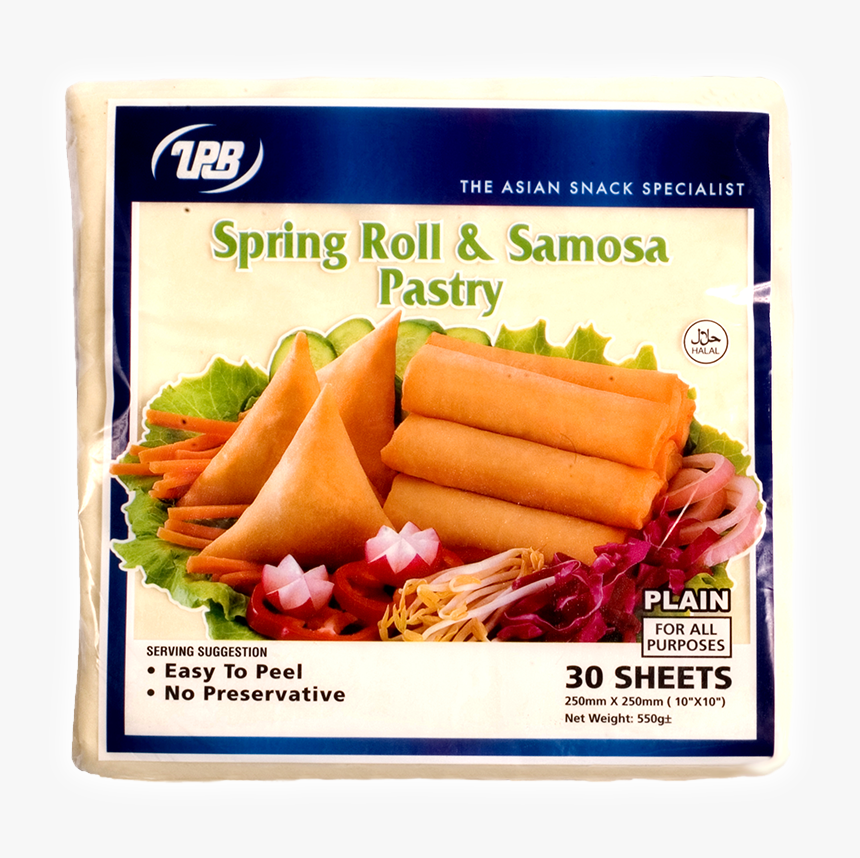 Spring Roll Samosa Pastry - Bockwurst, HD Png Download