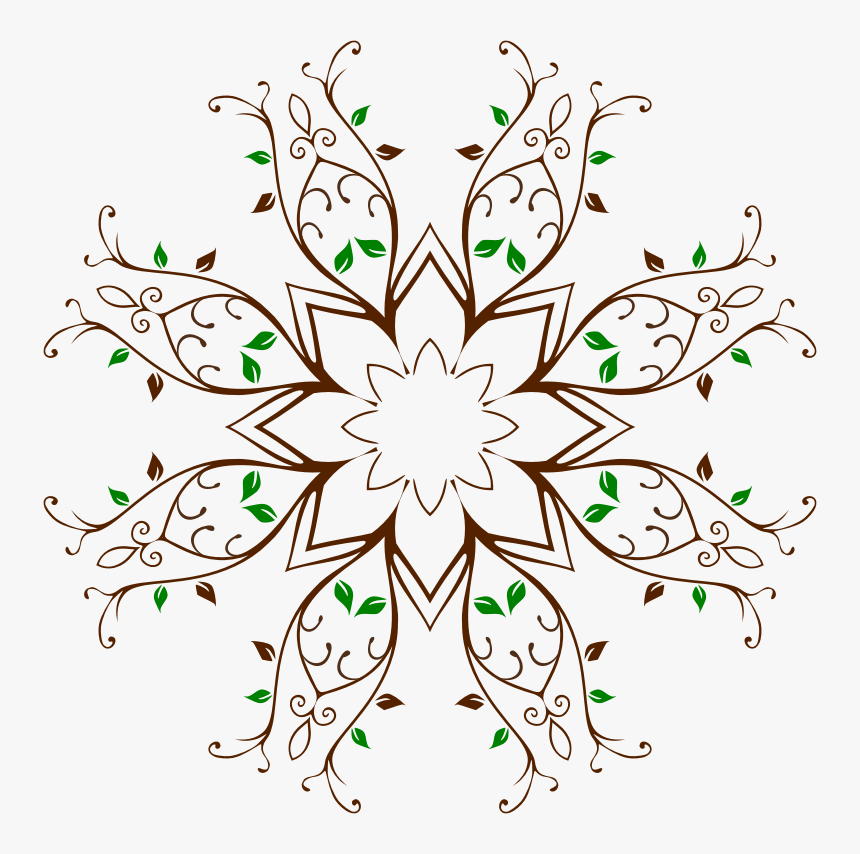 Leafy Vine Frame - Vines Leaf Clipart Png, Transparent Png