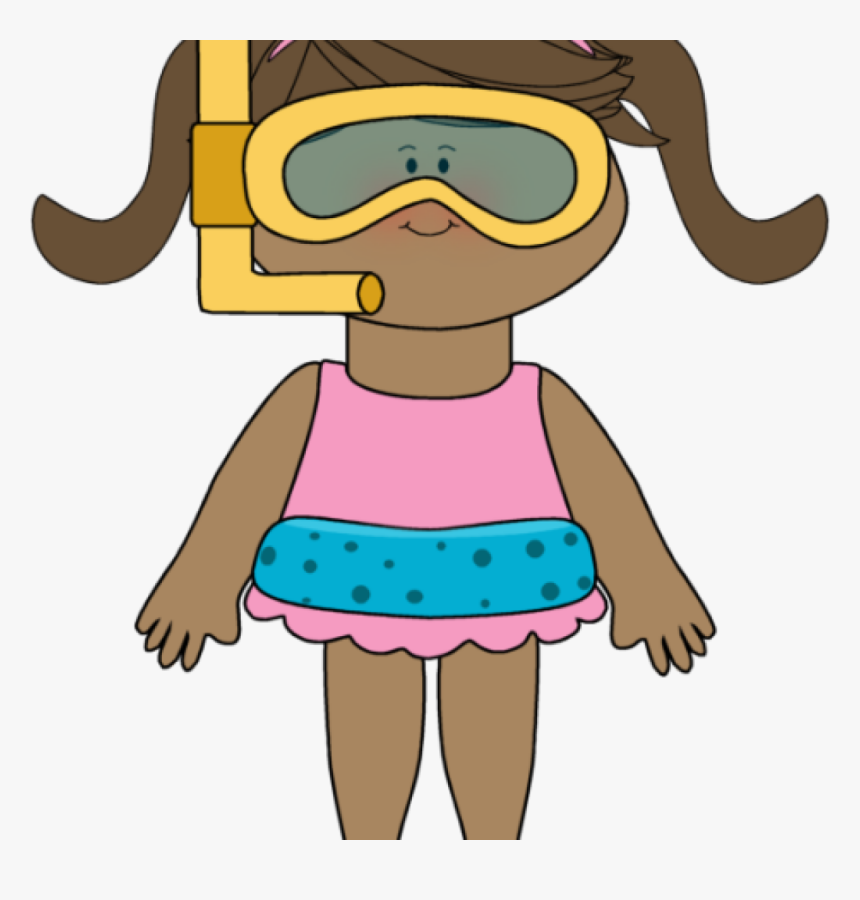 Swimming Images Clip Art Swim Goggles Clipart Clipart - Clip Art Free Beach, HD Png Download