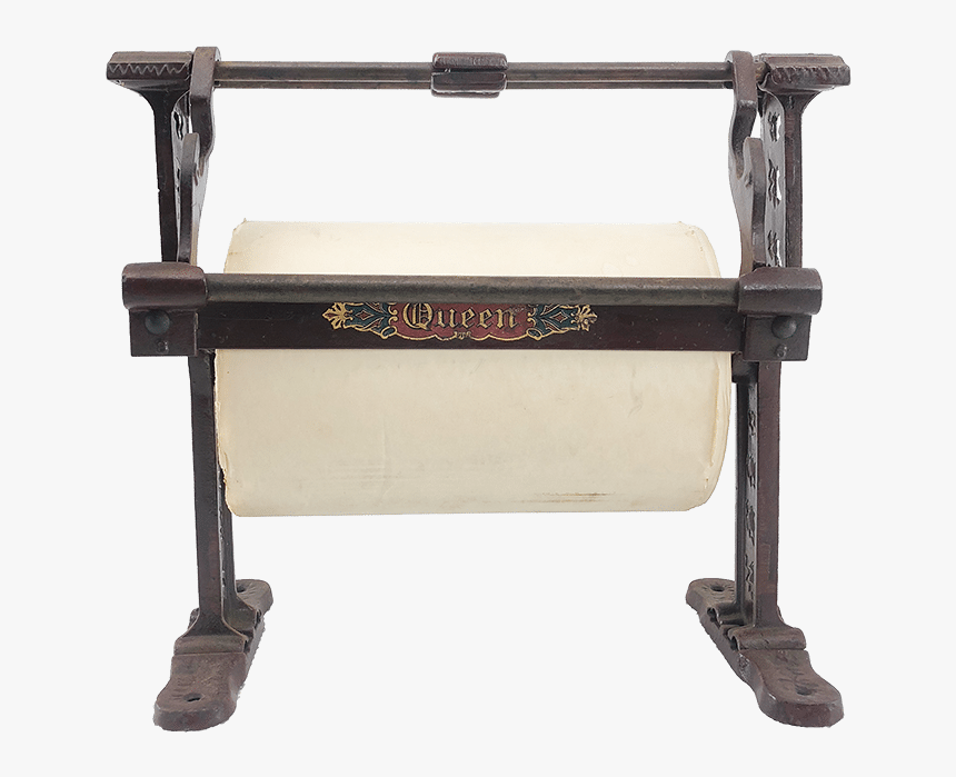 Vintage “queen” General Store Paper Cutter Roll Holder - Vintage Paper Holder, HD Png Download