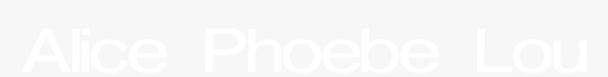 Alice Phoebe Lou Uk Logo - Plan White, HD Png Download