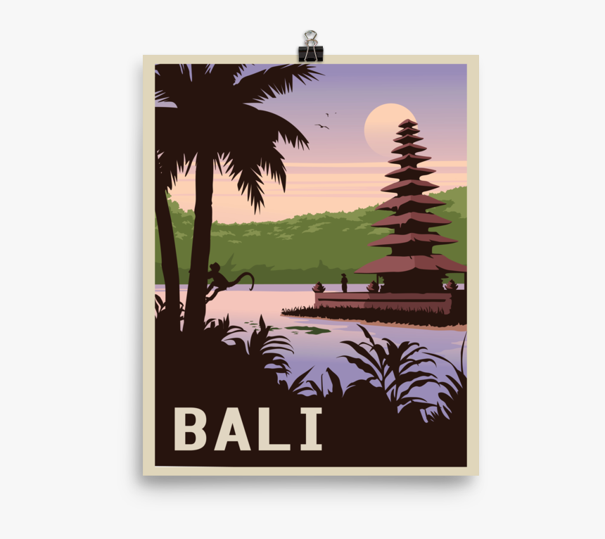Old Travel Posters Indonesia, HD Png Download