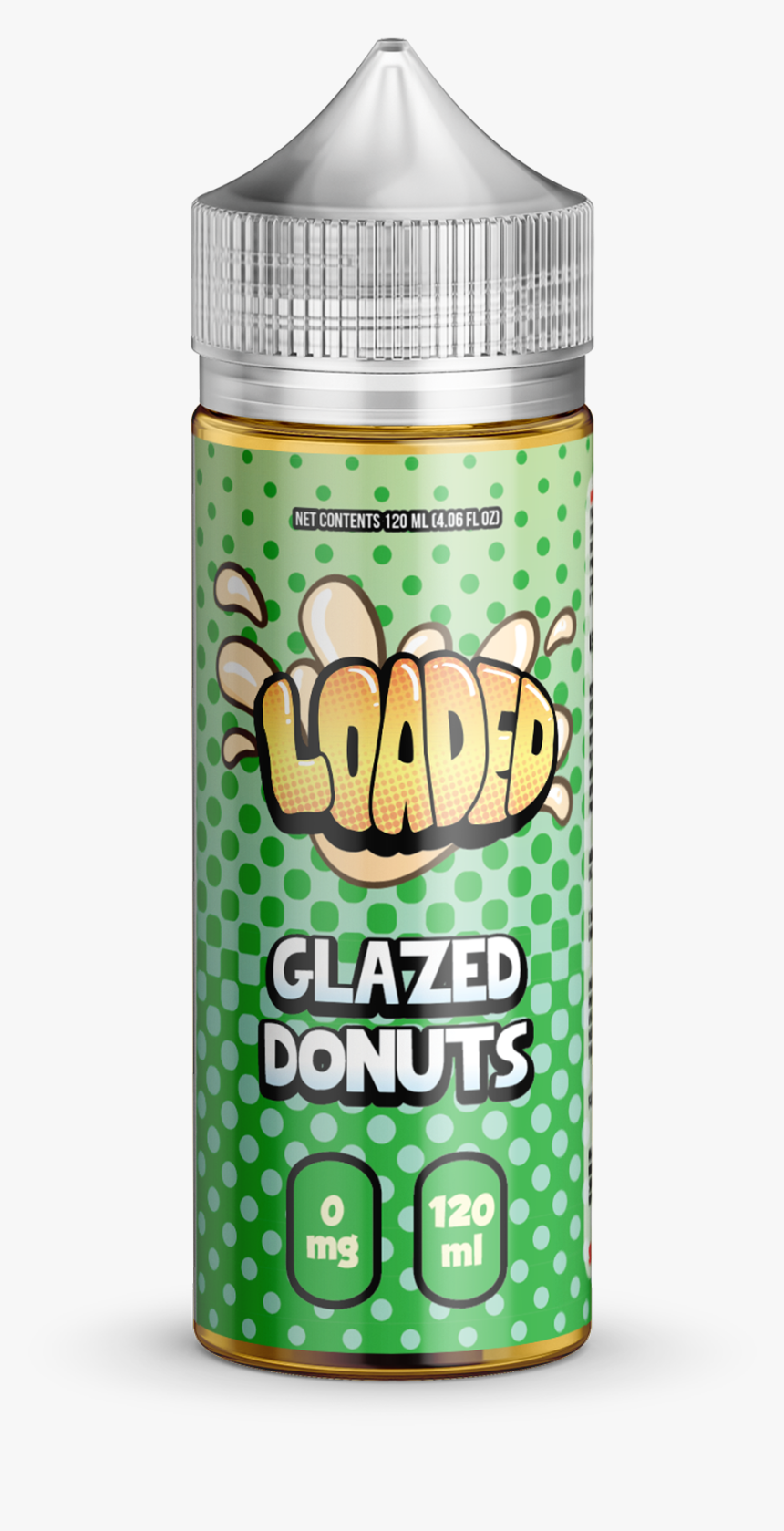 Glazed Donut - Loaded - Raspberry Eclair Loaded E Liquid, HD Png Download