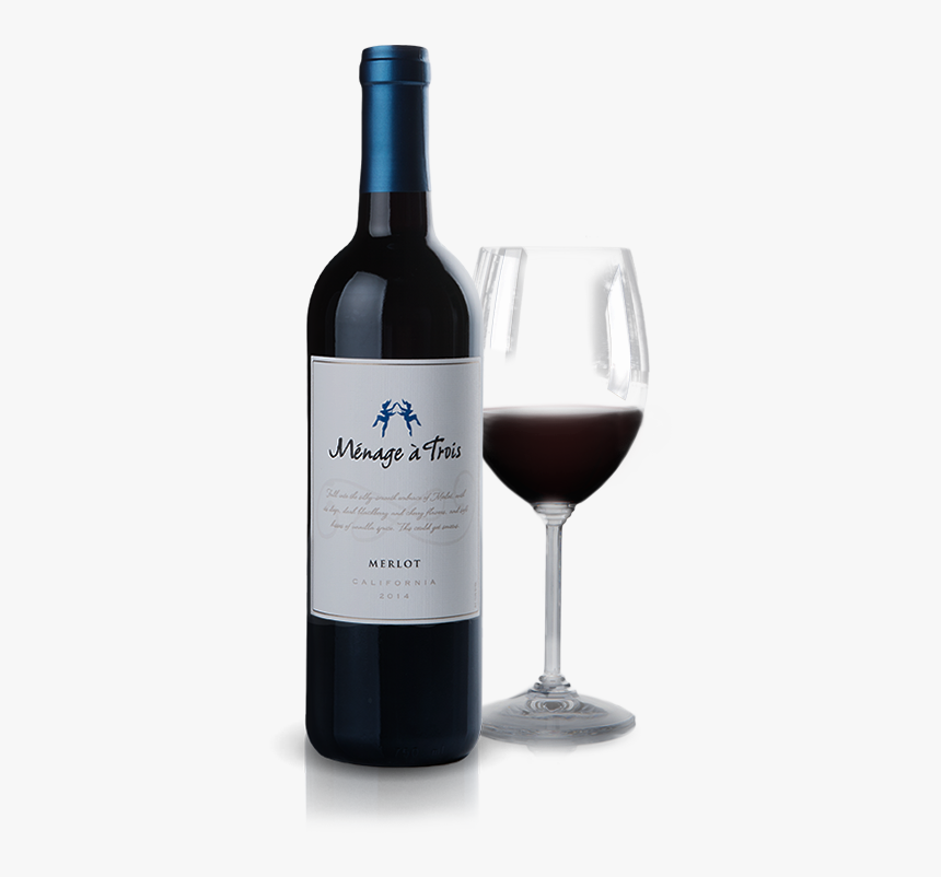 Merlot - Menage A Trois Lavish Merlot, HD Png Download