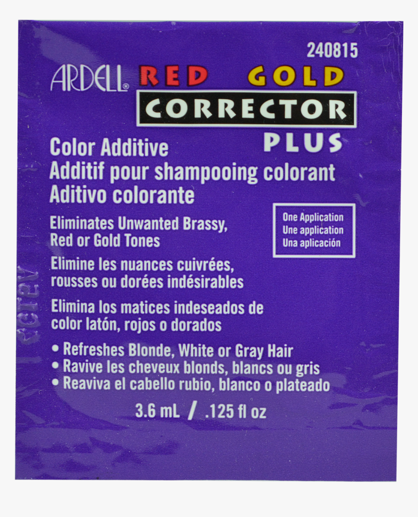 Corrector Plus De Tonos Rojos Y Dorados, , Hi-res - Circle, HD Png Download