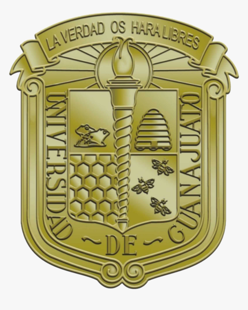 Escudo Dorado Universidad De Guanajuato , Png Download - Logo Universidad De Gto, Transparent Png