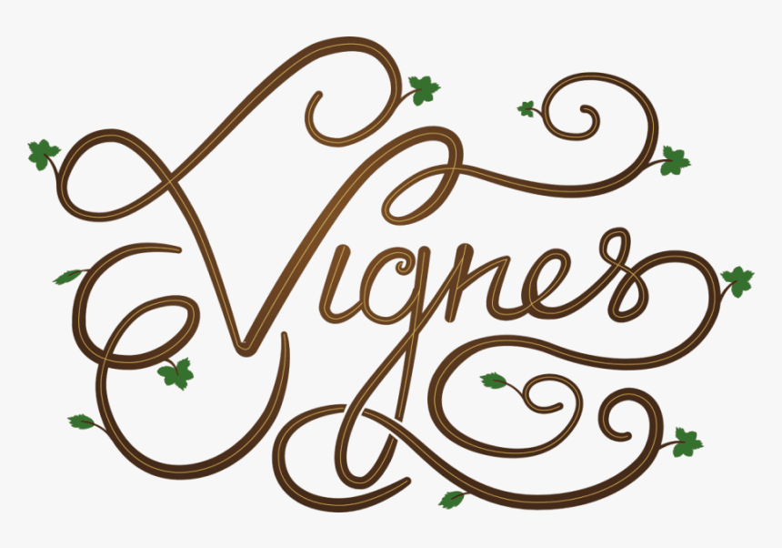 Logotipo Vignes - Calligraphy, HD Png Download