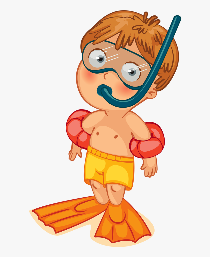 Cartoon Person Swimming Png , Png Download - Cartoon Person Swimming Png, Transparent Png