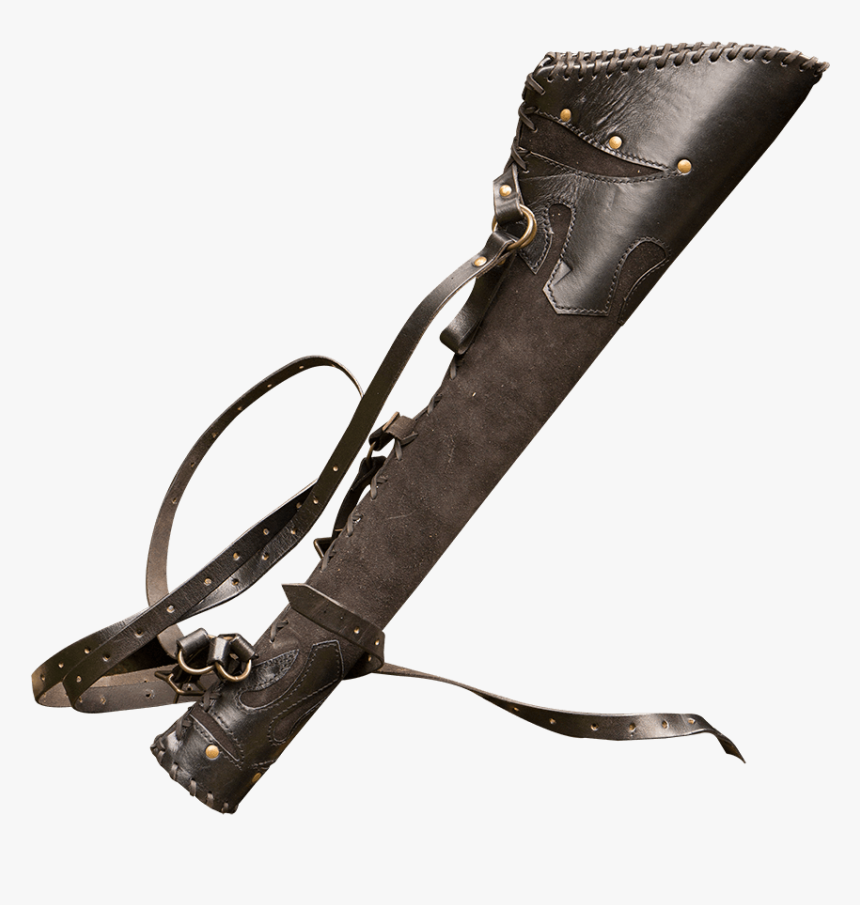 Rangers Leather Quiver - Medieval Bow And Quiver, HD Png Download