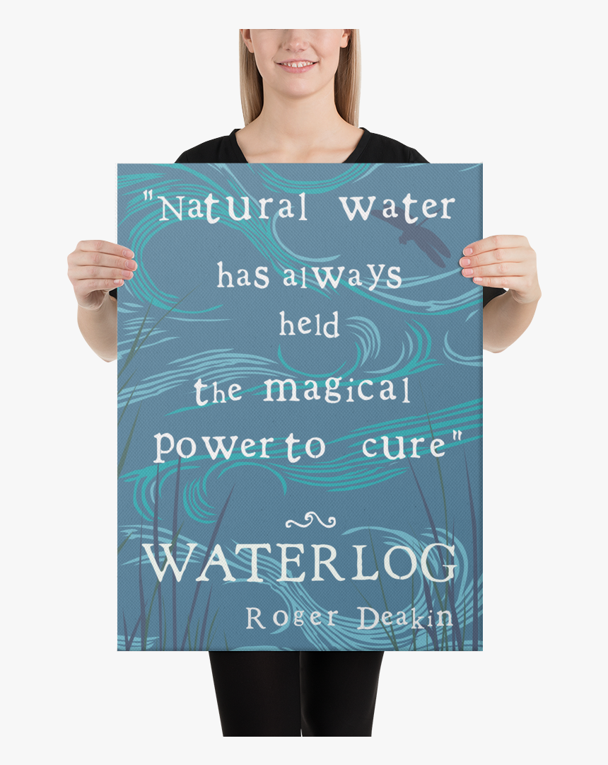 Roger Deakin Quote Mockup Person Person - Canvas, HD Png Download