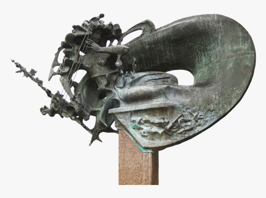 Sculpture, Female, Modern, Art, Arts Crafts, Metal - Transparent Modern Sculpture Png, Png Download