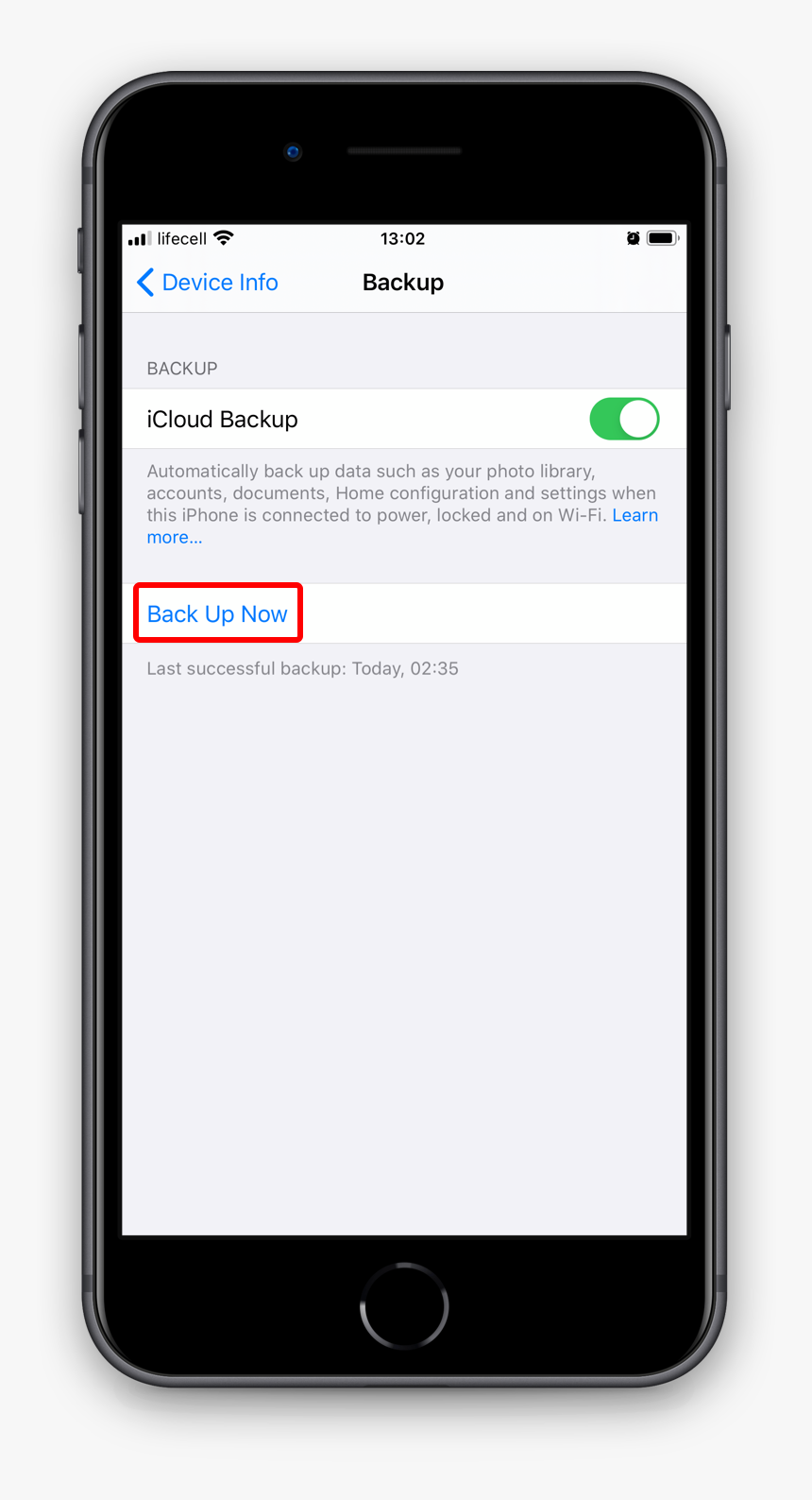 Factory Reset Back Up Now - Debloquer Icloud Iphone 4, HD Png Download