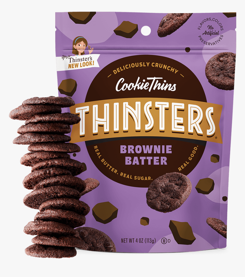 Cookie Thins Thinsters, HD Png Download
