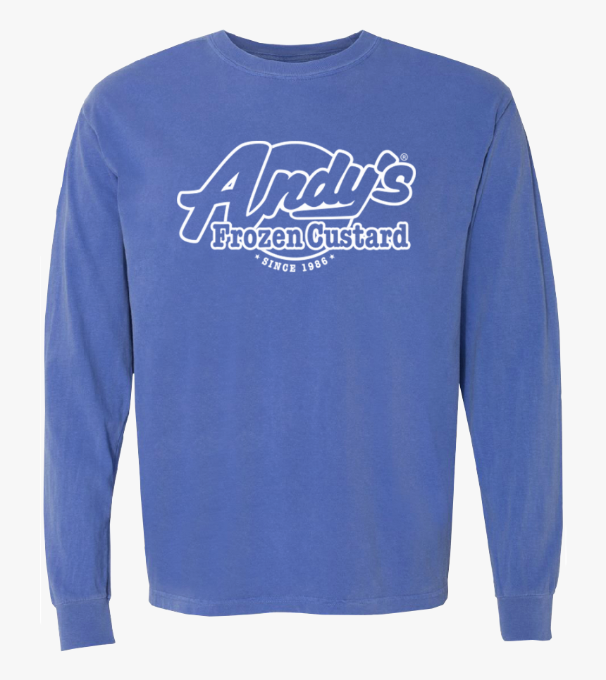 Flo Blue Front - Long-sleeved T-shirt, HD Png Download