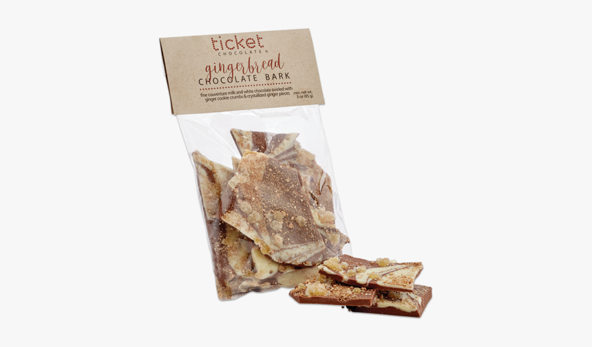 Gingerbread Bark 
 Title Gingerbread Bark - Chocolate, HD Png Download