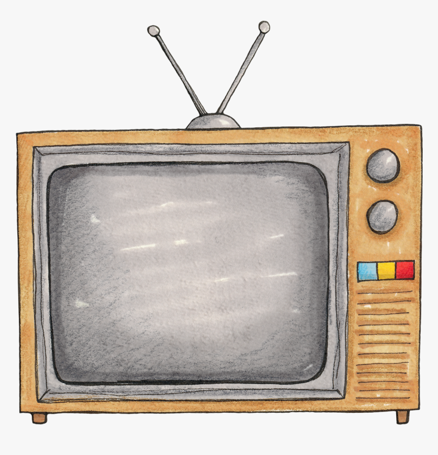 Transparent Retro Television Png - Portable Network Graphics, Png Download