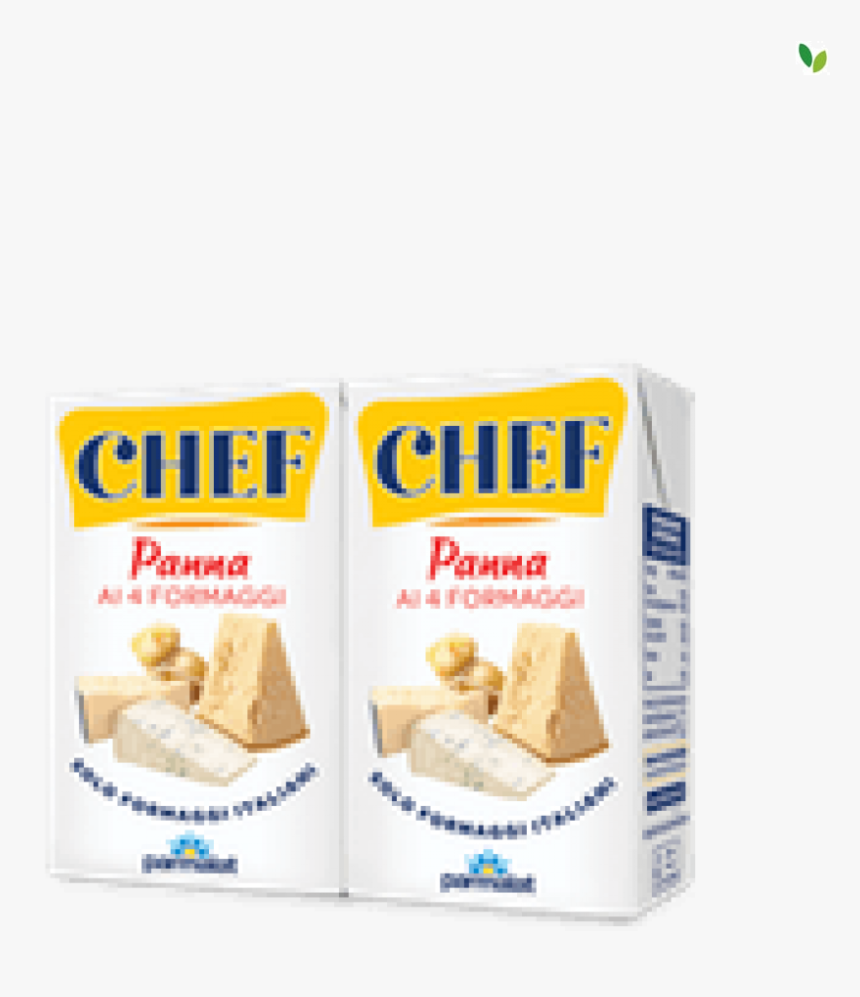 Parmalat Chef Cream With Cheese - Panna Chef 4 Formaggi, HD Png Download