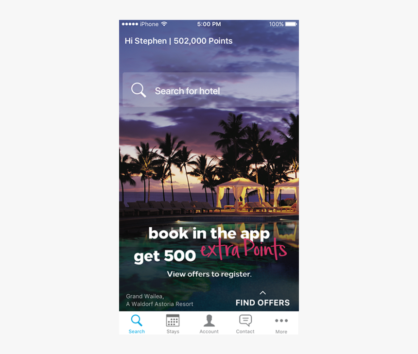 Application Hilton Honors, HD Png Download
