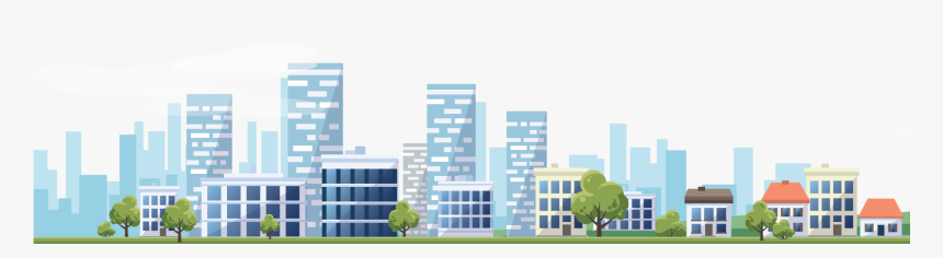 City Footer , Png Download - Real Estate Footer Background, Transparent Png