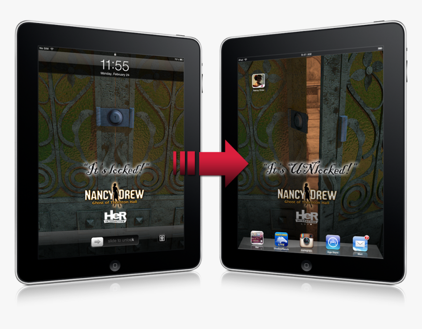 Nancy Drew Its Locked, HD Png Download