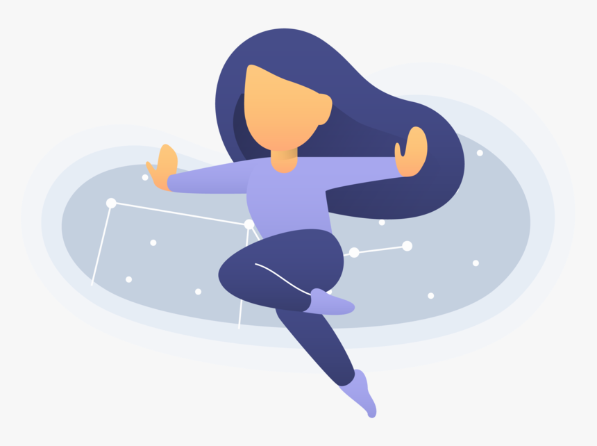 Girl Superpower Of Lead Generation - Illustration, HD Png Download