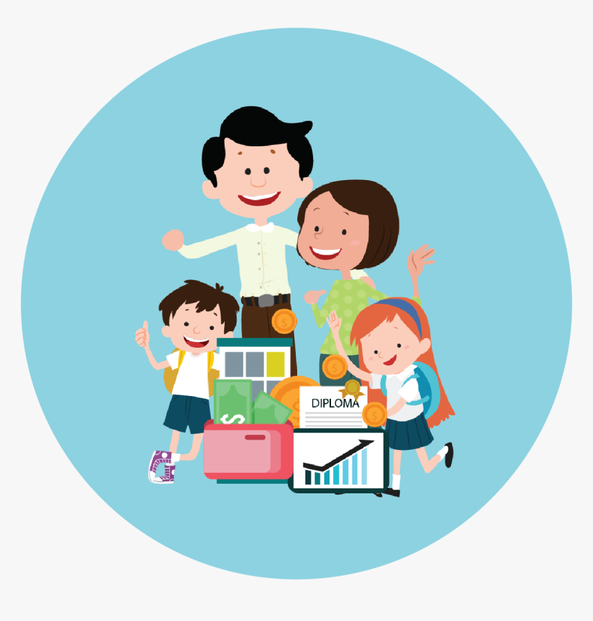 Transparent Kids Taking Turns Clipart - Niños Aprendiendo Animados Png, Png Download