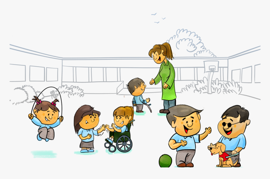 Niños Jugando Png, Transparent Png