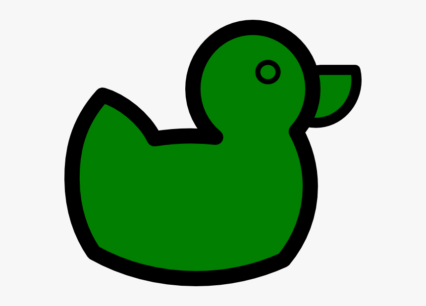 Green Duck Svg Clip Arts - Green Duck Clip Art, HD Png Download