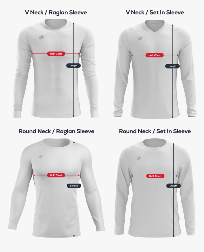 Long Sleeve Shirt Sizes Cm, HD Png Download