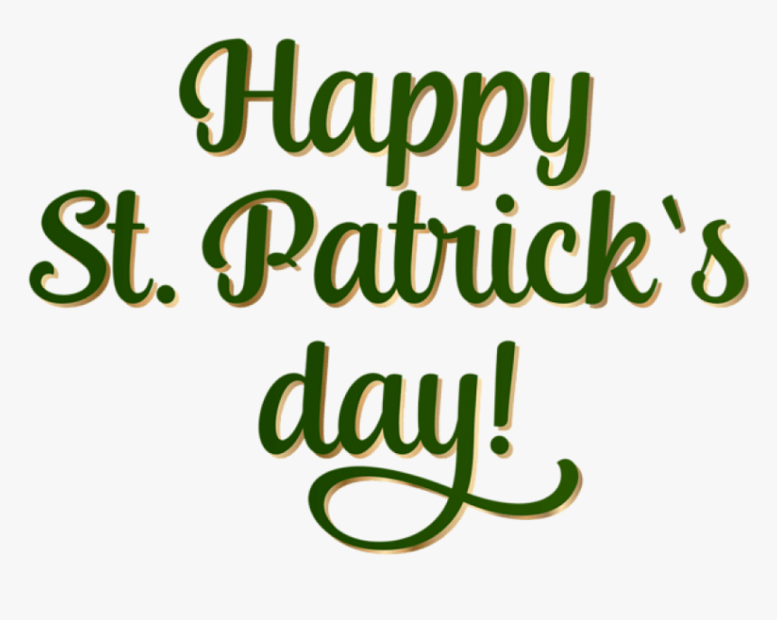 Patrick S Day Png - Happy St Patricks Day Clip Art, Transparent Png
