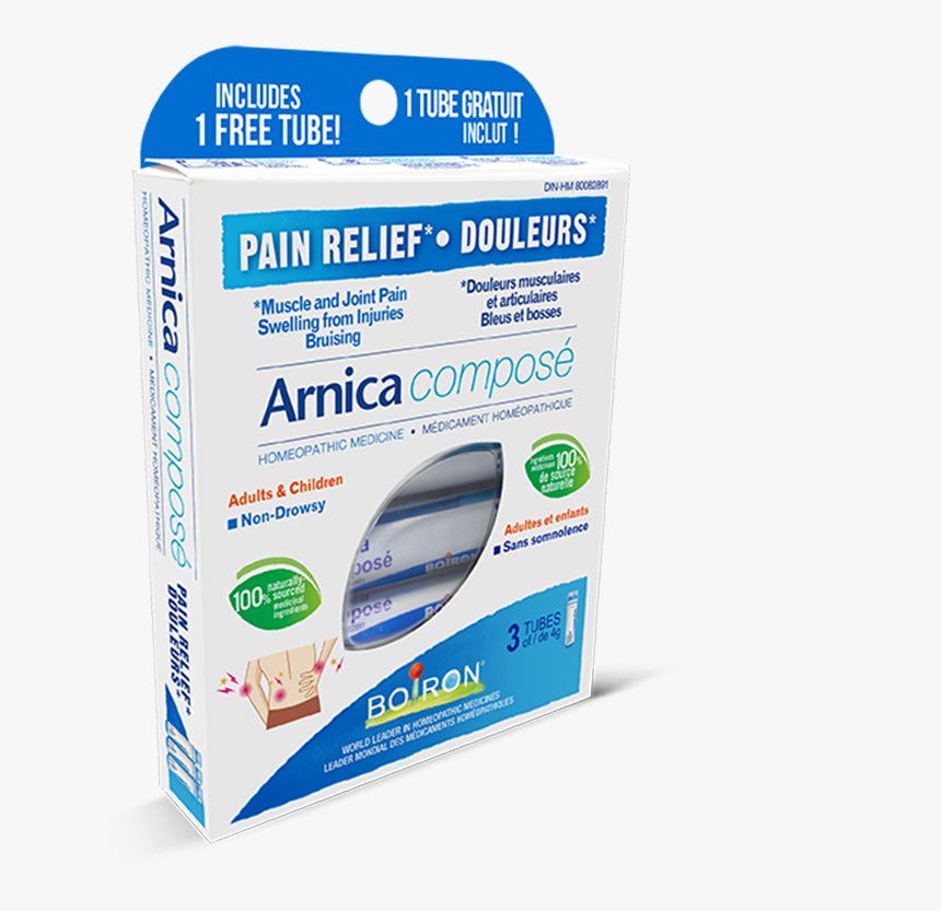 Arnica Composé Relieves Muscle And Joint Pain, Bruises - Hamamélis Composé, HD Png Download