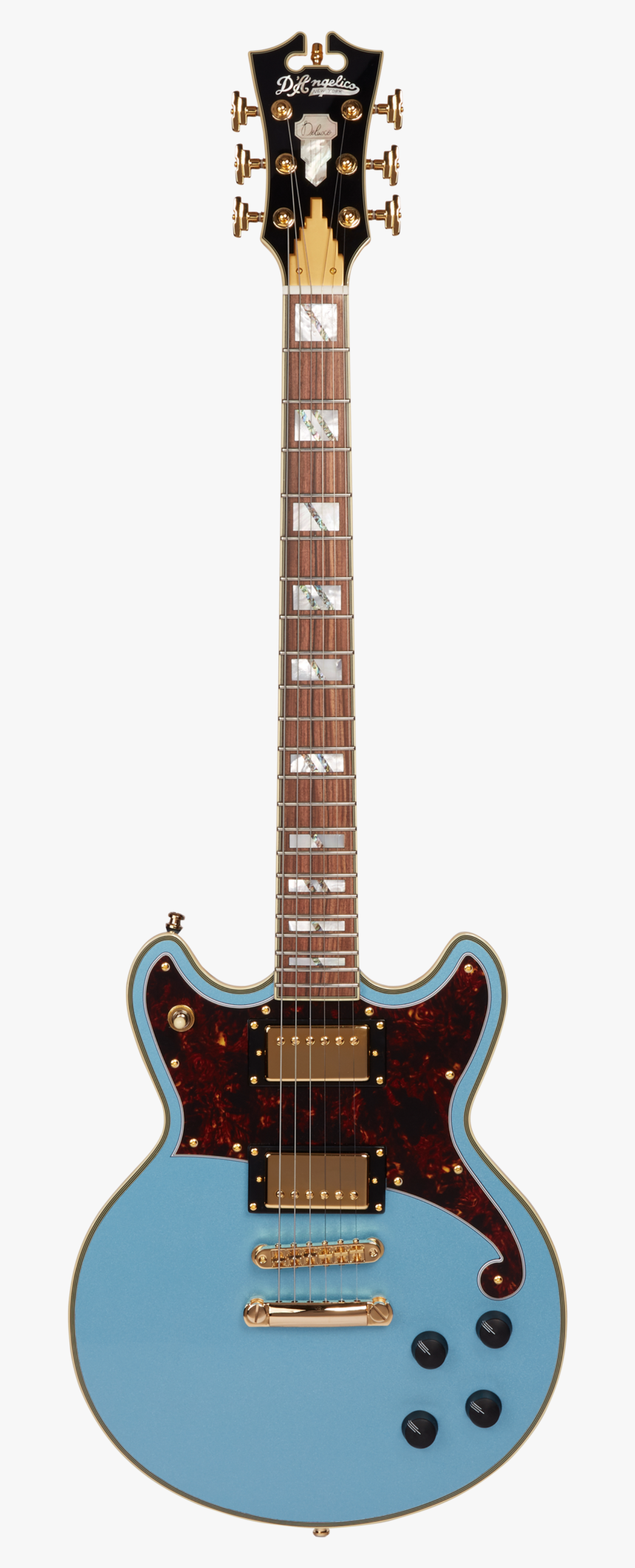 Elétricas Guitars - D Angelico Deluxe Atlantic, HD Png Download