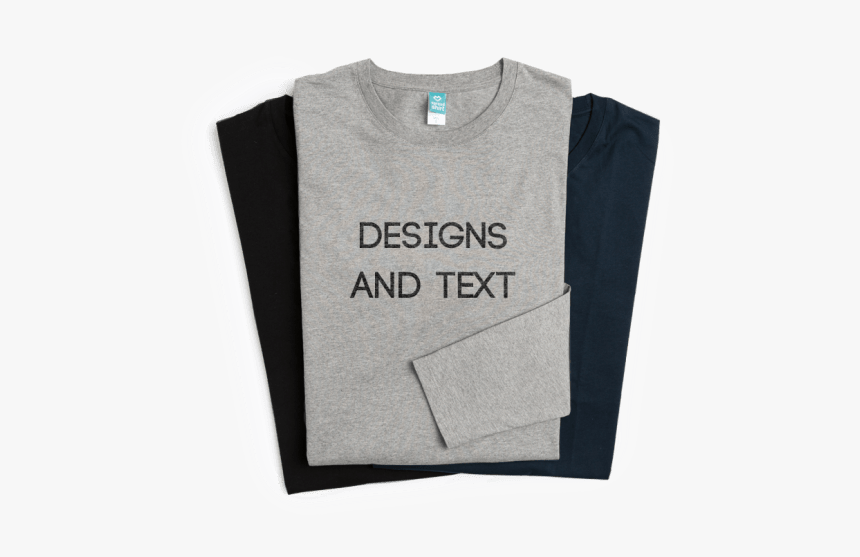 Long Sleeves - Customized Long Sleeve Shirts, HD Png Download