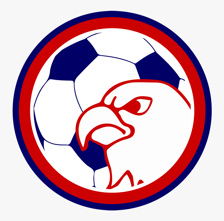 Falcon With Soccer Ball Clipart , Png Download - Austintown Fitch Soccer Falcons, Transparent Png
