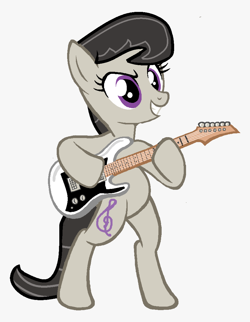 Grapefruitface1, Derpibooru Exclusive, Guitar, Octavia - Octavia Melody A Bikini, HD Png Download