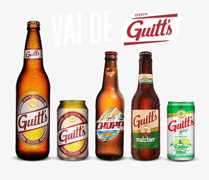 Cerveja Guitt S - Beer Bottle, HD Png Download