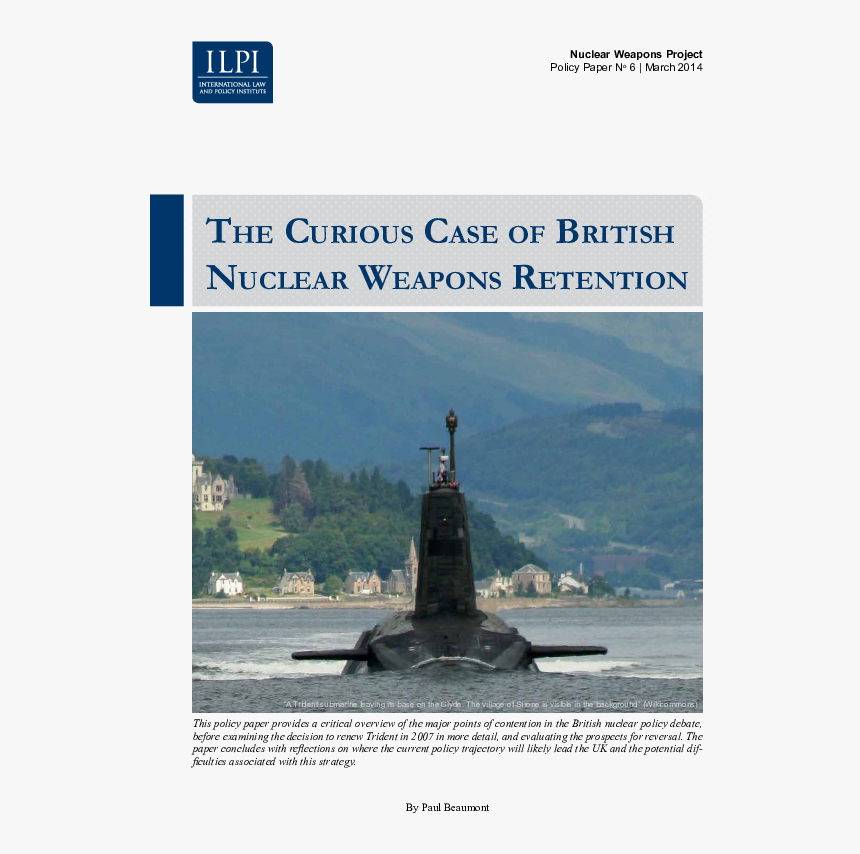 Trident Bomb - Vanguard Class Hd, HD Png Download