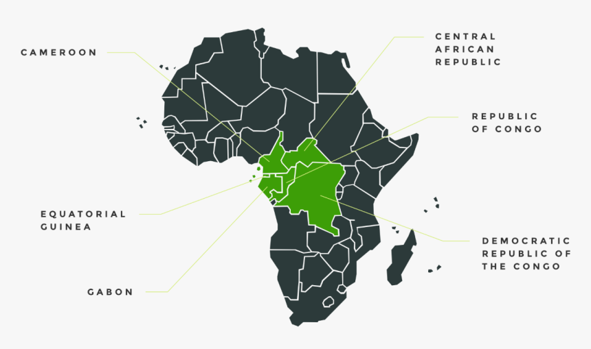 Transparent Africa Map Png - Africa Nigeria Map Vector, Png Download