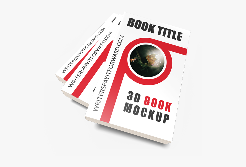 3d Book Mockup Paperback - Graphic Design, HD Png Download