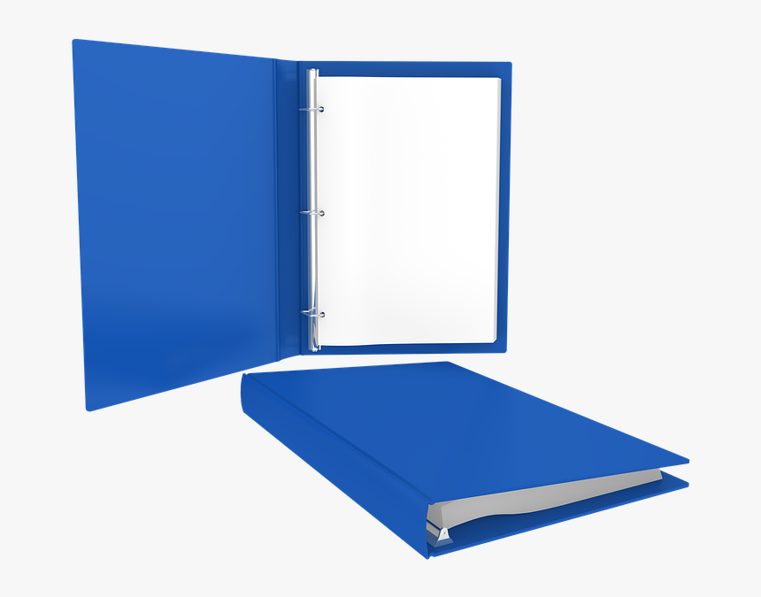 Isolated, Paper, Book, Blue, 3d, Textbook, Mockup - Libro Azul De Texto, HD Png Download
