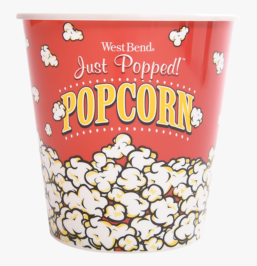 Popcorn Bucket Png Transparent Image - Bowl Of Popcorn Png, Png Download