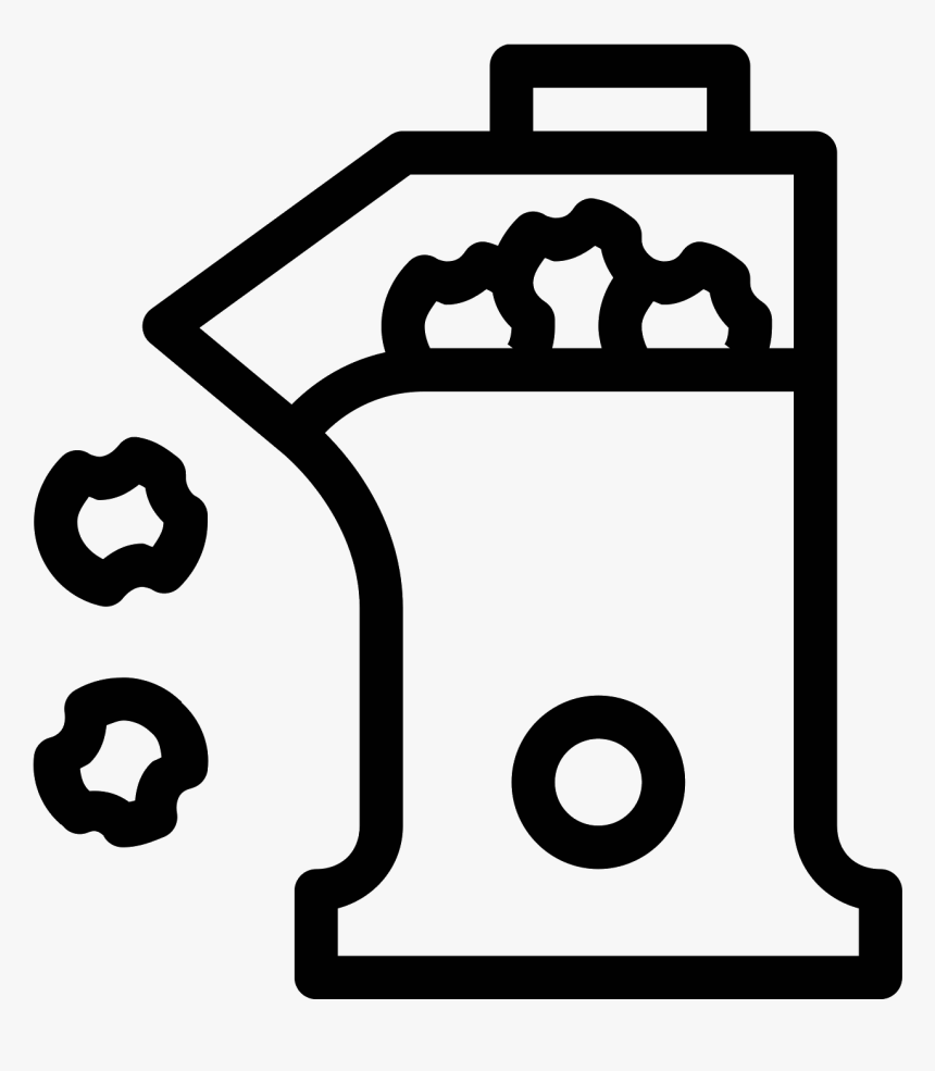 Emoji Clipart Popcorn - Popcorn Machine Symbol Png, Transparent Png