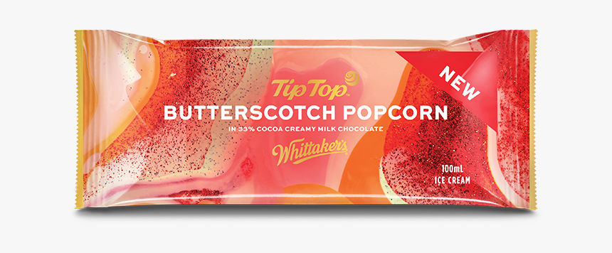 Popcorn - Popcorn Ice Cream Tip Top, HD Png Download