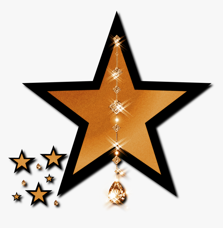 Gold Star Light Clip Art - Air To Air Combat Kill, HD Png Download