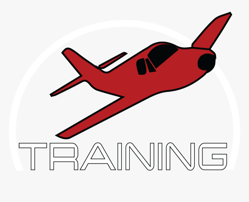 2 White Airplane Training Button - Monoplane, HD Png Download