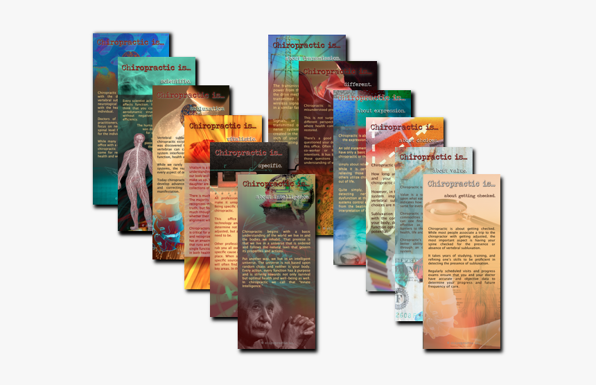 Chiropractic Brochures Patient Education - Chiropractic Educational Materials, HD Png Download