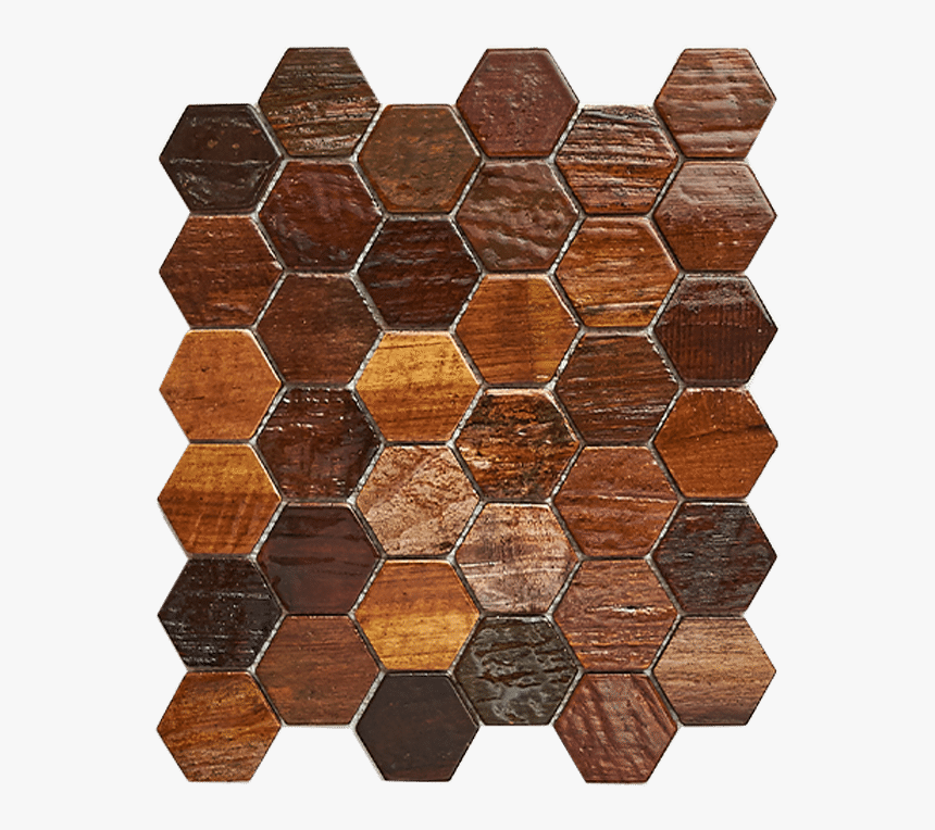 Hexagon Mosaic Patina Resin - Hexagon Mosaic Patina, HD Png Download