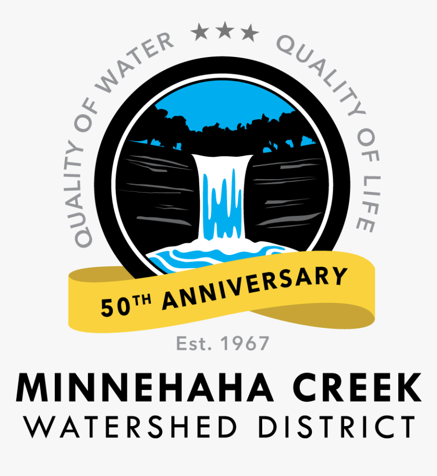 Mcwd 50th Anniversary Logo - Minnehaha Creek Watershed District, HD Png Download