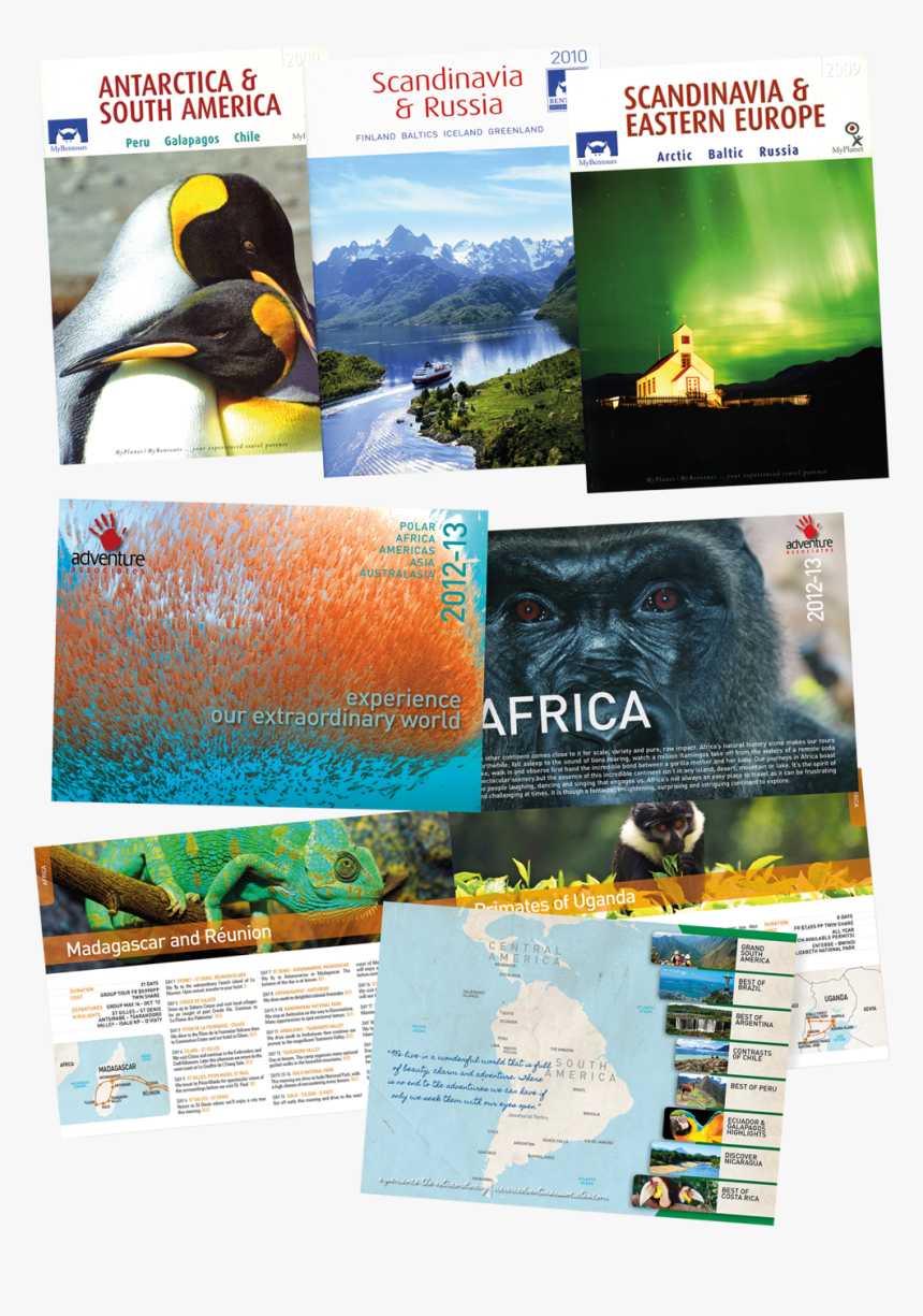 Tony Gordon Printcounsel Brochures Bentours Adventure - Flyer, HD Png Download