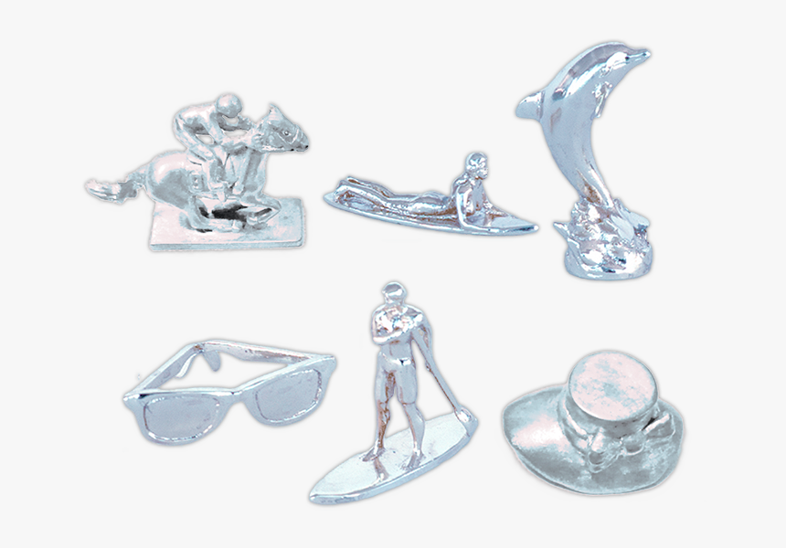 Metal Pewter Plated Game Pieces - Tap, HD Png Download